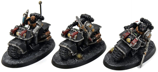 DEATHWATCH 3 Bike Squad #2 WELL PAINTED Warhammer 40K