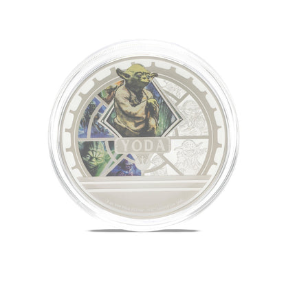 AGORO Star Wars - 3oz Classic - Yoda 3oz Silver Coin