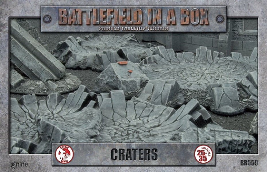 Battlefield in a Box - Craters