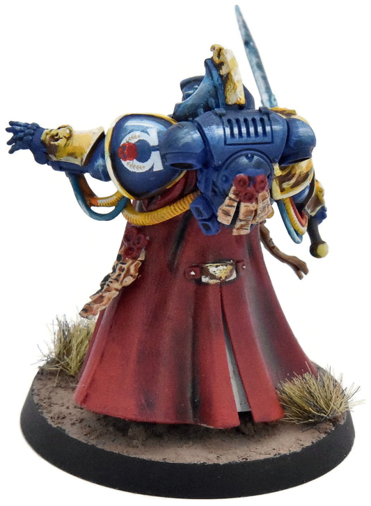 SPACE MARINES Librarian #1 WELL PAINTED Warhammer 40K 4487