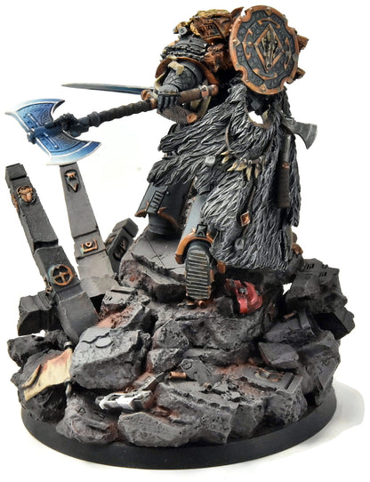 SPACE WOLVES Primarch Leman Russ #1 PRO PAINTED Forge World