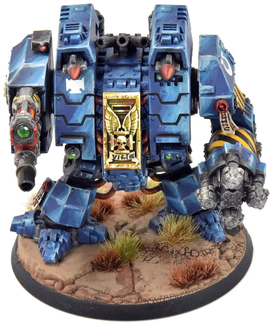 ULTRAMARINES Ironclad Dreadnought #1 WELL PAINTED Warhammer 40K