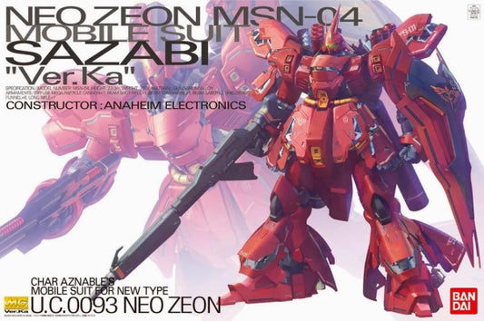 MSN-04 Sazabi Ver.Ka MG 1/100 Bandai