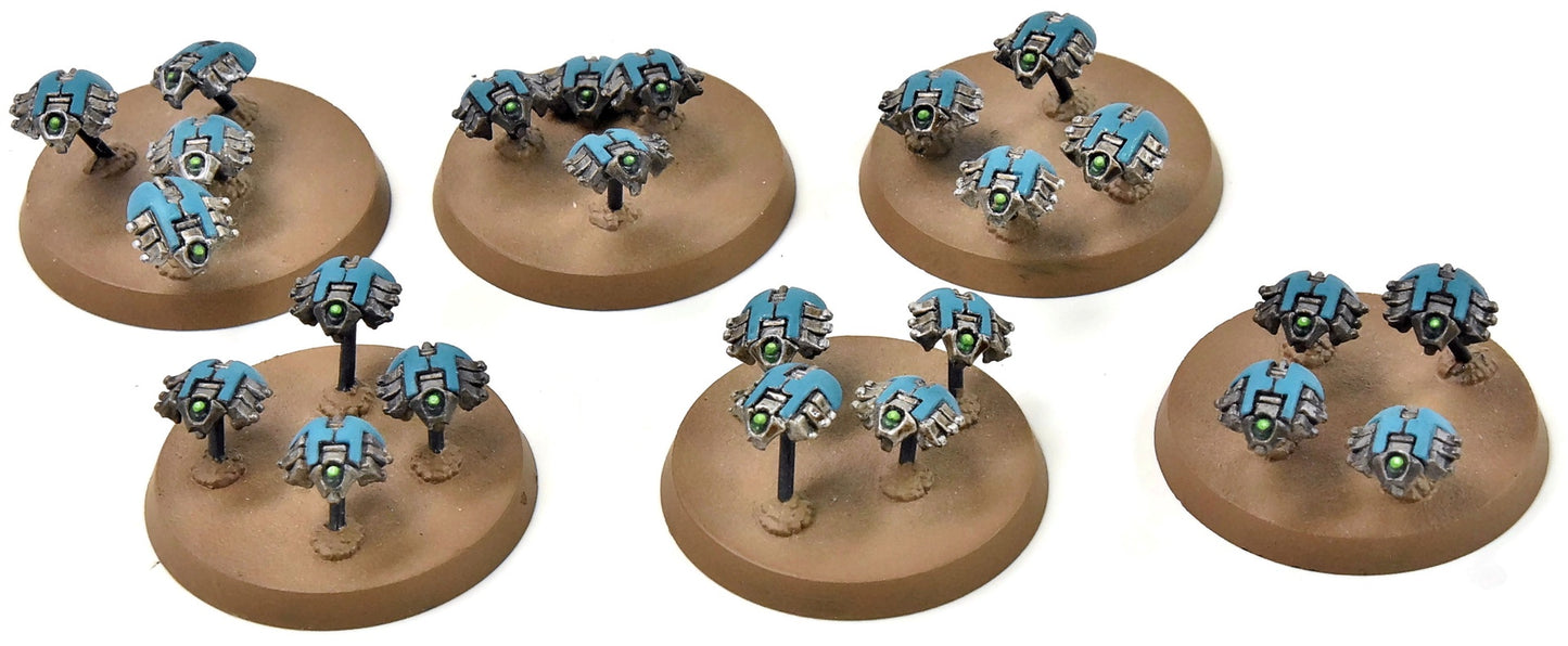 NECRONS 6 Scarab Swarms #1 WELL PAINTED Warhammer 40K