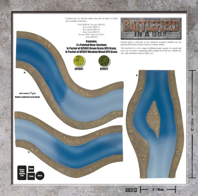 Battlefield In A Box - River Expansion - Fork