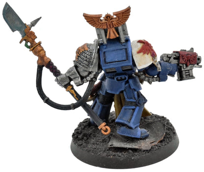 SPACE MARINES Librarian In Terminator Armour #1 WELL PAINTED Warhammer 40K 3854