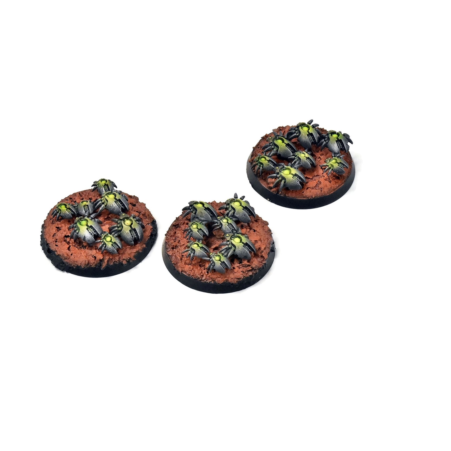 NECRONS 3 Scarab Swarms #4 WELL PAINTED Warhammer 40K