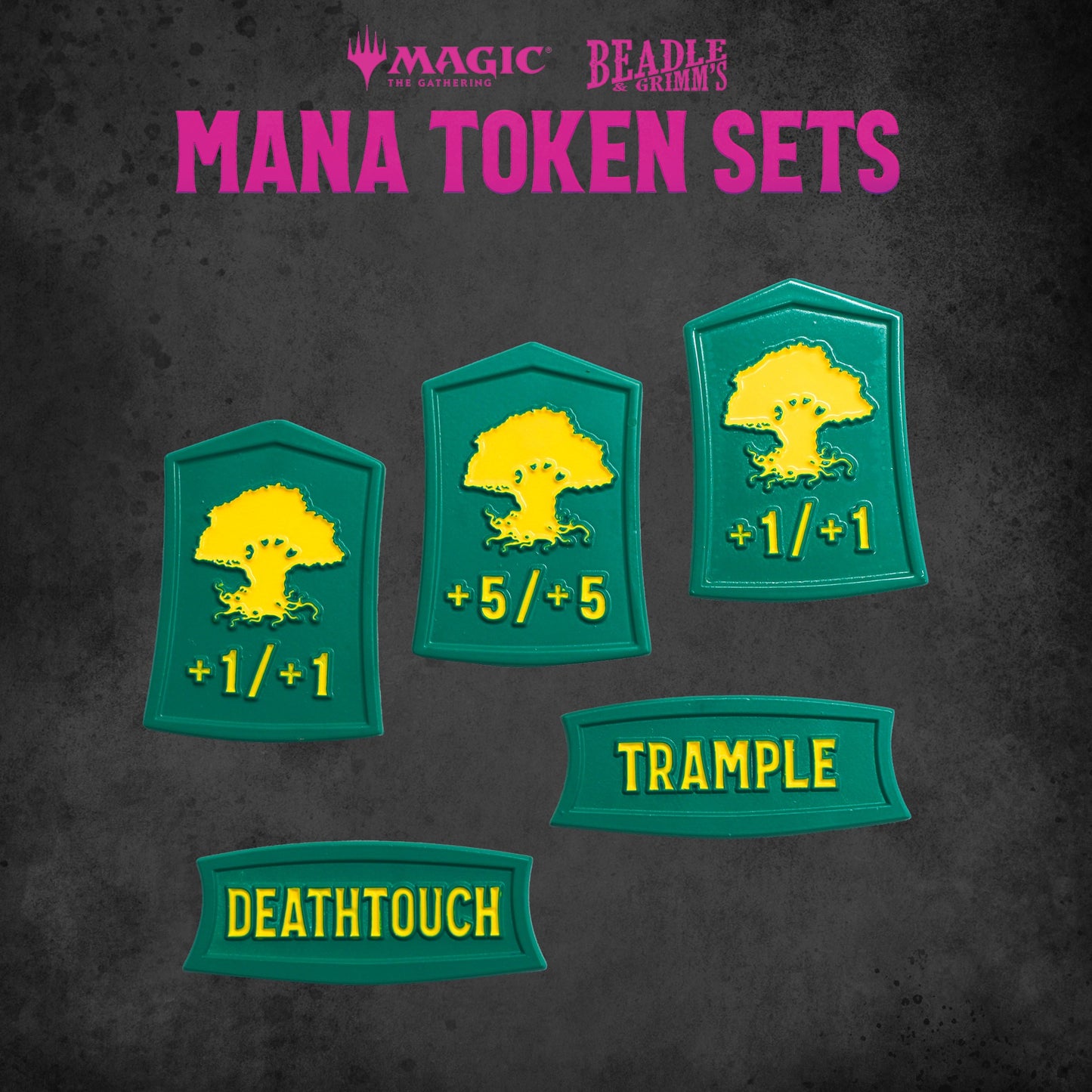 Beadle & Grimms Mtg Mana Token Set Green
