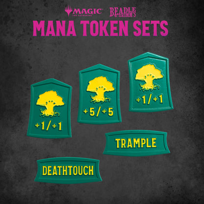 Beadle & Grimms Mtg Mana Token Set Green