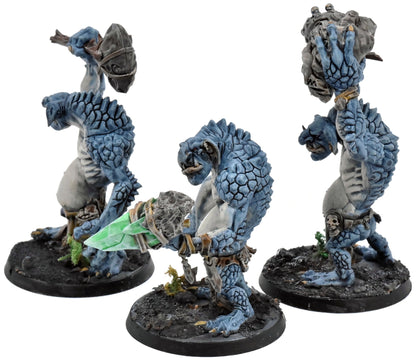 GLOOMSPITE GITZ 3 Rockgut Troggoths #2 WELL PAINTED Warhammer Sigmar