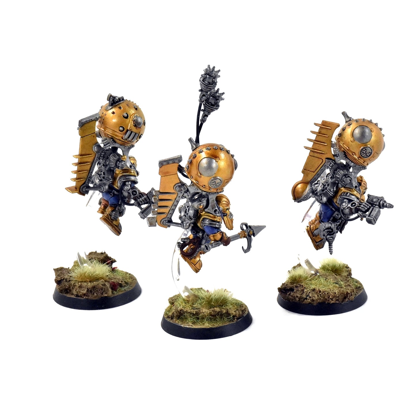 KHARADRON OVERLORDS Endrinriggers #9 WELL PAINTED Sigmar