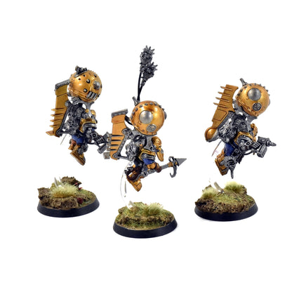 KHARADRON OVERLORDS Endrinriggers #9 WELL PAINTED Sigmar