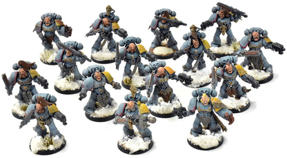 SPACE WOLVES 15 Blood Claws #1 WELL PAINTED Warhammer 40K