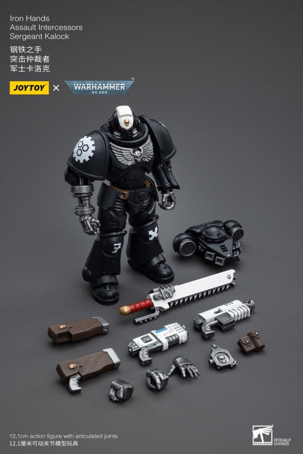 Assault Intercessors Sergeant Kalock Iron Hands Joy Toy