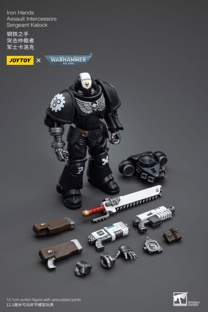 Assault Intercessors Sergeant Kalock Iron Hands Joy Toy