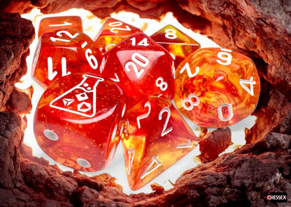 Borealis 7-Die Set Molten / white