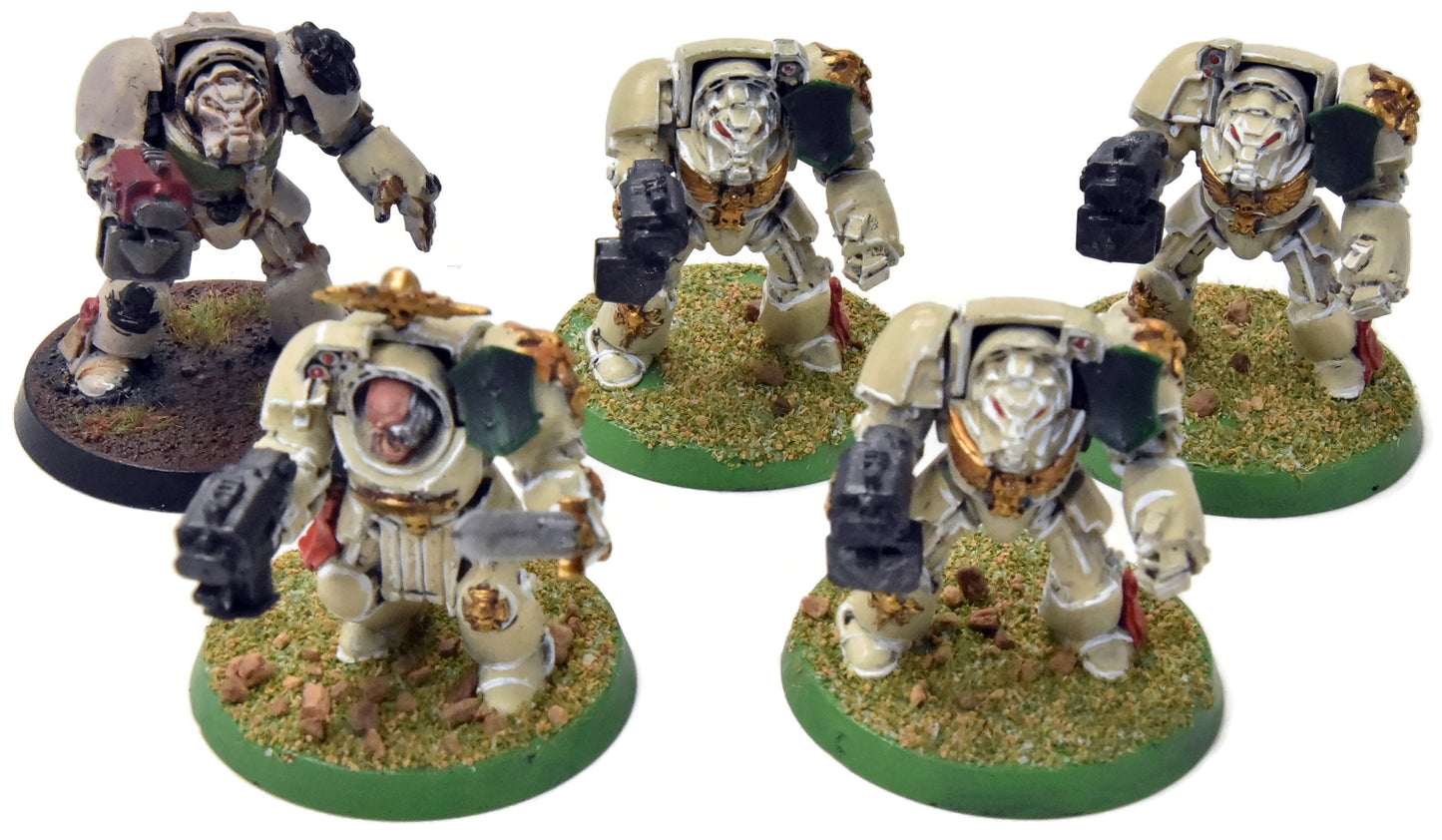 SPACE MARINES 5 Terminator Squad #2 Warhammer 40K 4795