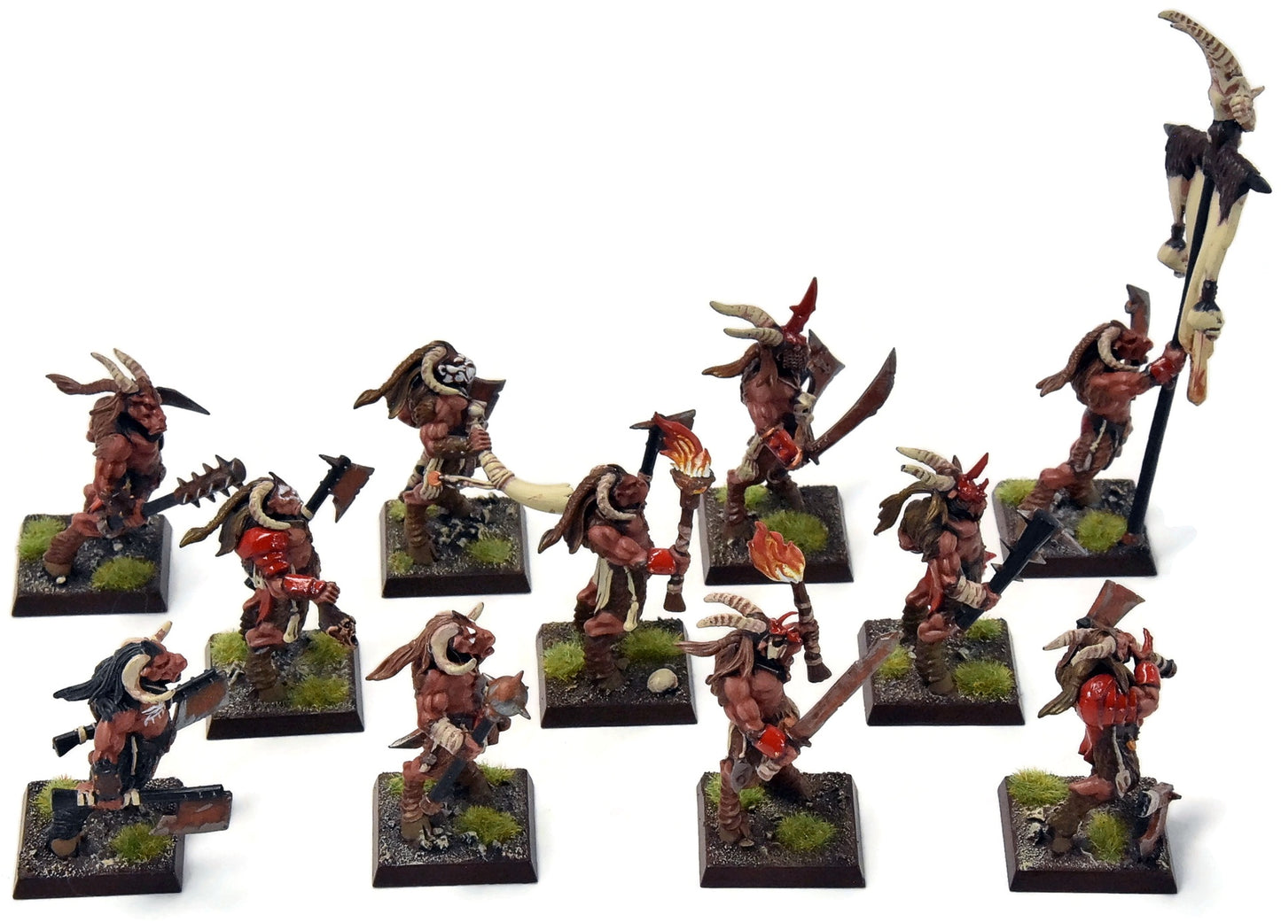 BEASTMEN 11 Gors #7 PRO-PAINTED Fantasy