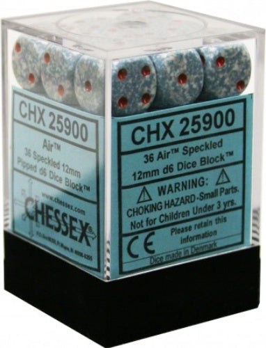 Speckled 36 * D6 Air 12mm Chessex Dice (CHX25900)