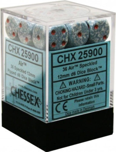 Speckled 36 * D6 Air 12mm Chessex Dice (CHX25900)