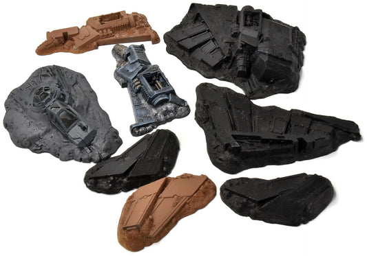 WARHAMMER Warhammer 40K Crashed Spaceship Battle For Macrage Valkyrie Ruins #1