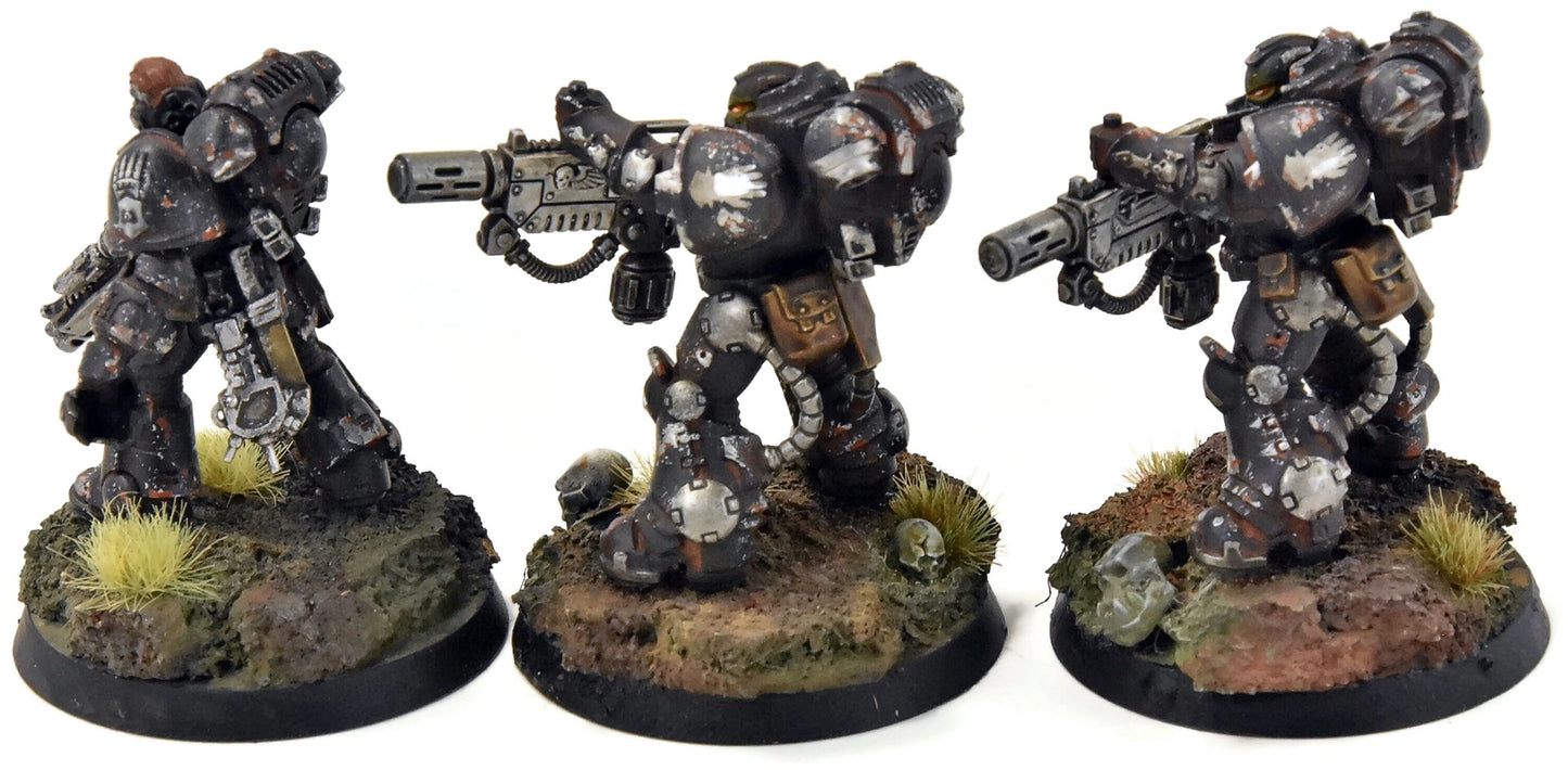 SPACE MARINES 3 Primaris Eradicators #3 PRO PAINTED Warhammer 40K iron hands