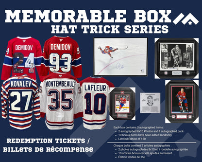 Memorable Box Hat Trick - Montreal Canadiens Edition SERIES 4