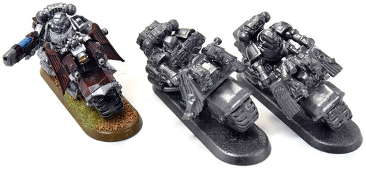 DARK ANGELS 3 Ravenwing Bikes #1