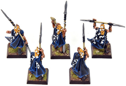 WOOD ELVES 5 Eternal Guards #4 METAL PRO PAINTED Fantasy