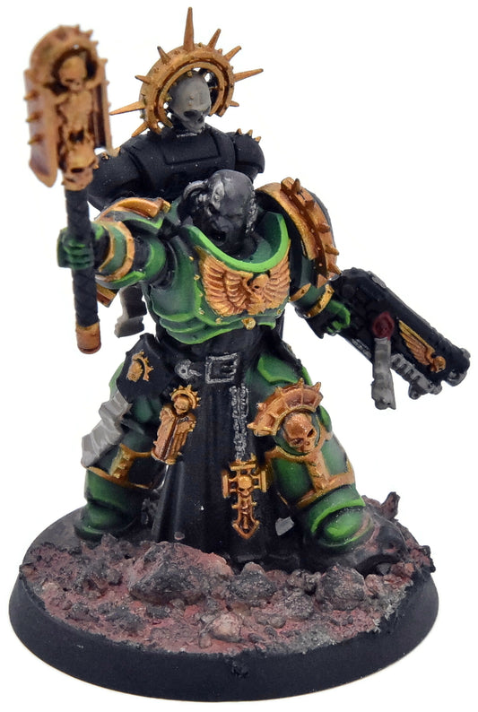 SALAMANDERS Chaplain #1 WELL PAINTED Warhammer 40K 1622