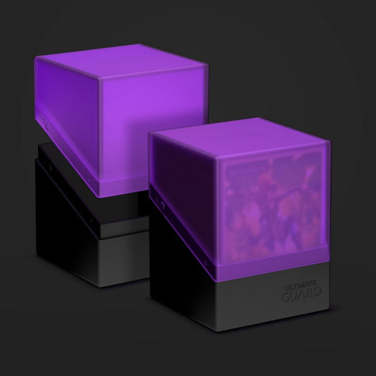 Ultimate Guard Deck Case Boulder 100+ Black/Purple 2022 Exclusive