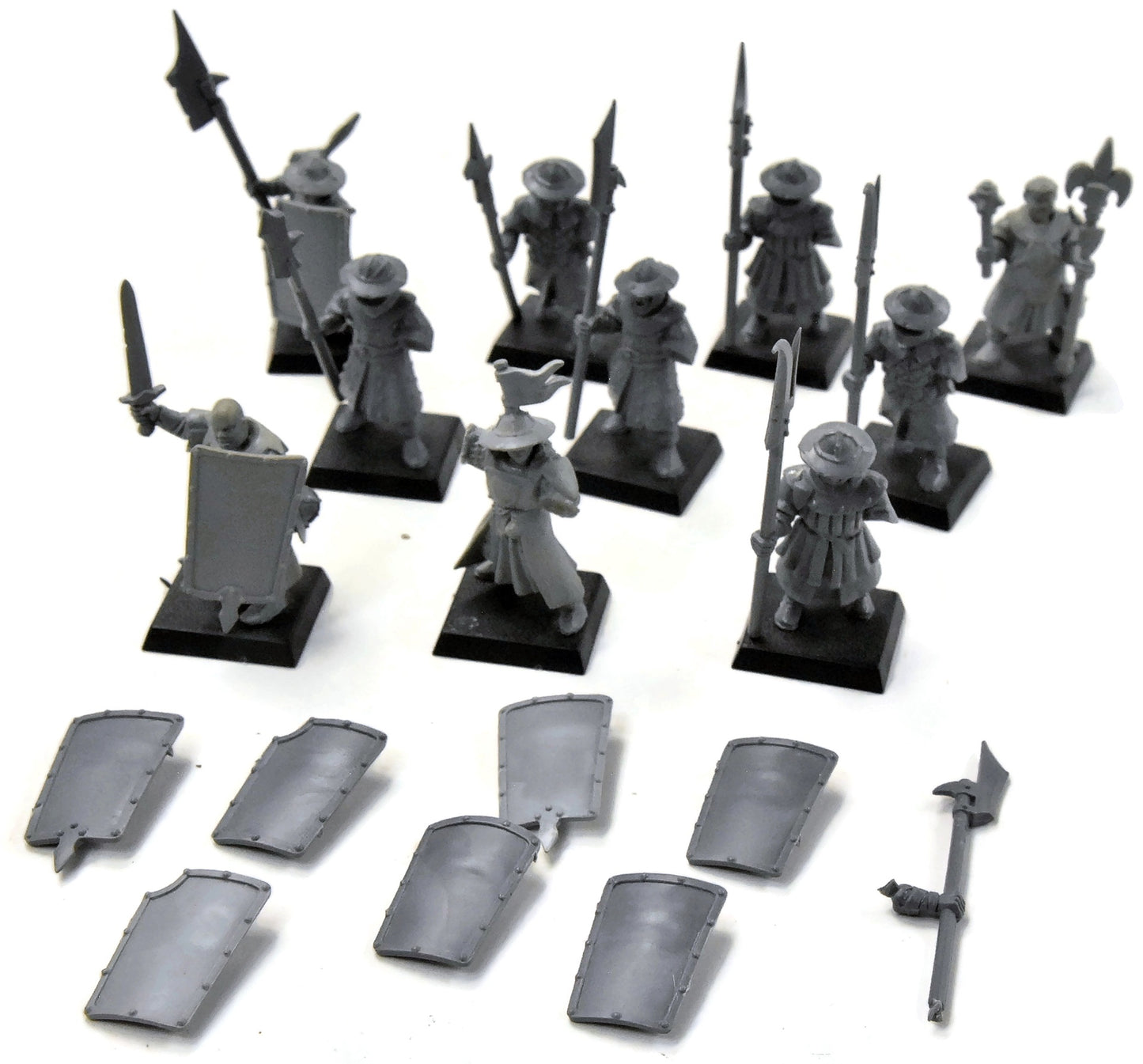 BRETONNIA 10 Men At Arms #1 Warhammer Fantasy