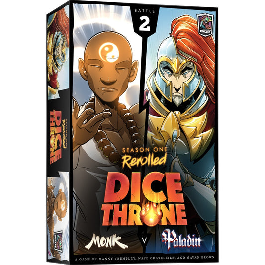 Dice Throne Sais. 1 - Moine contre Paladin - FR