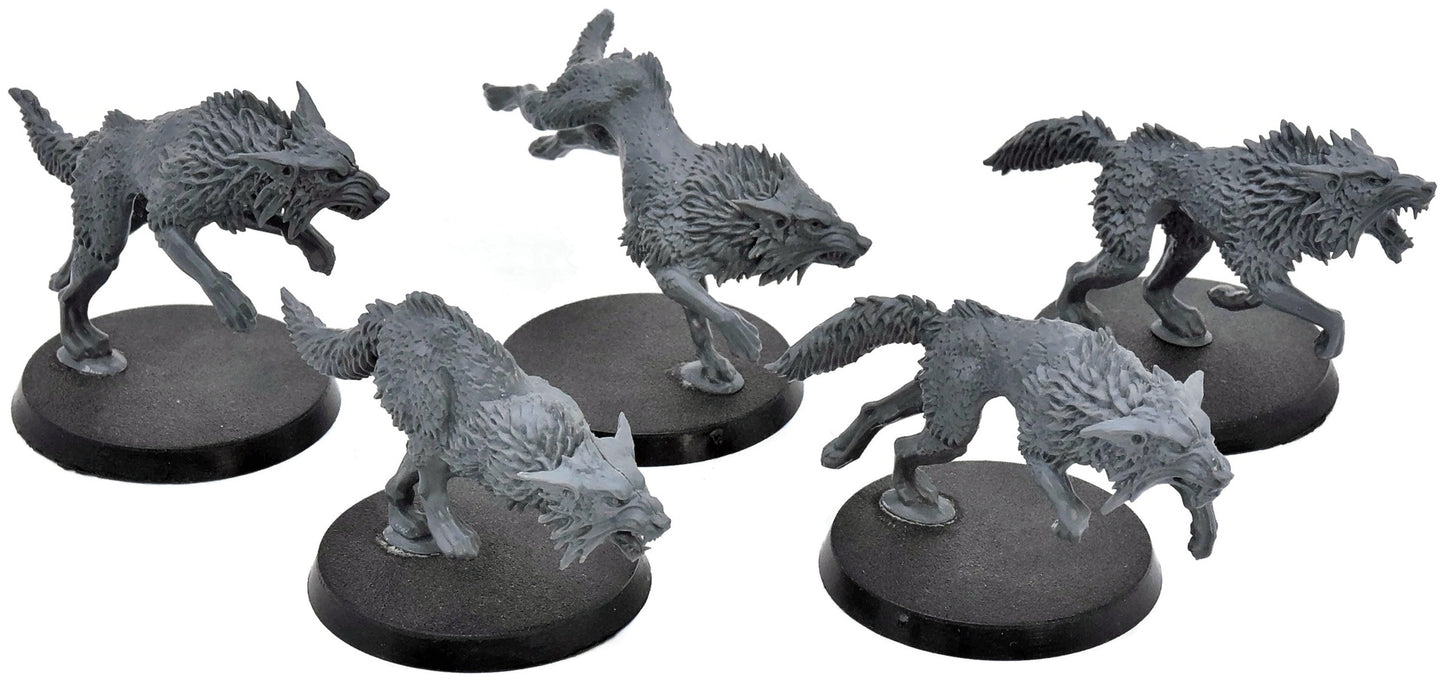 SPACE WOLVES 5 Fenrisian Wolves #3 Warhammer 40K