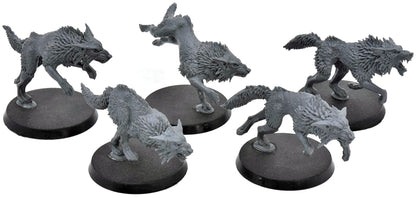 SPACE WOLVES 5 Fenrisian Wolves #3 Warhammer 40K