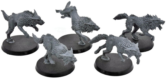 SPACE WOLVES 5 Fenrisian Wolves #3 Warhammer 40K