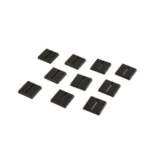10 * 25mm Square with Slot Bases
