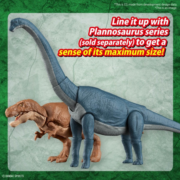 Brachiosaurus PLANNOSAURUS Bandai