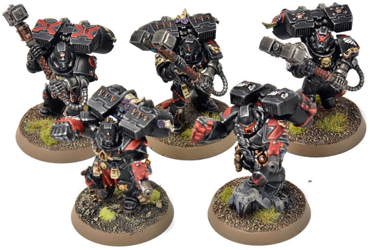 BLOOD ANGELS 5 Death Company With Jump Pack #16 PRO PAINTED Warhammer 40K