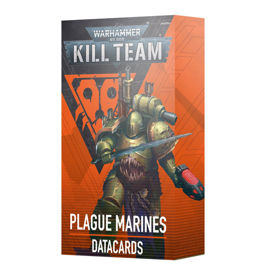 Kill Team Datacards Plague Marines (English)