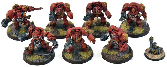 BLOOD ANGELS 7 Assault Terminator Squad #4 PRO PAINTED Terminators Space Hulk