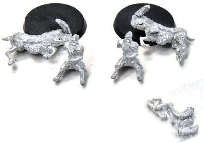 MIDDLE-EARTH 2 Iron Hills Goat Riders missing weapons #1 METAL NOT GW