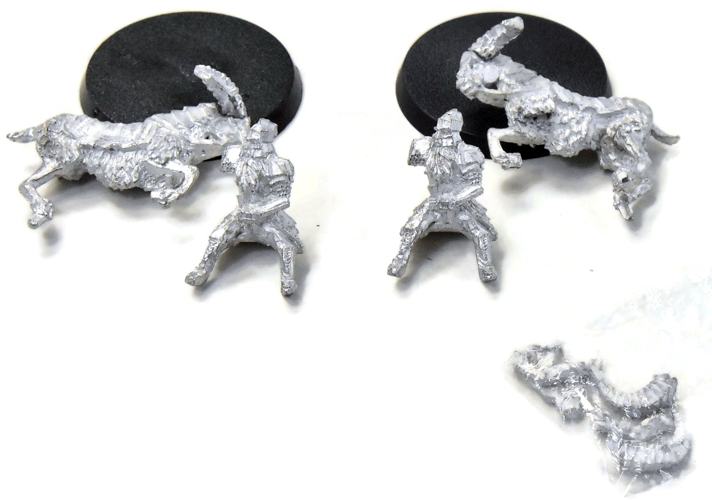 MIDDLE-EARTH 2 Iron Hills Goat Riders missing weapons #1 METAL NOT GW