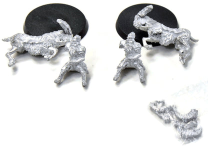 MIDDLE-EARTH 2 Iron Hills Goat Riders missing weapons #1 METAL NOT GW