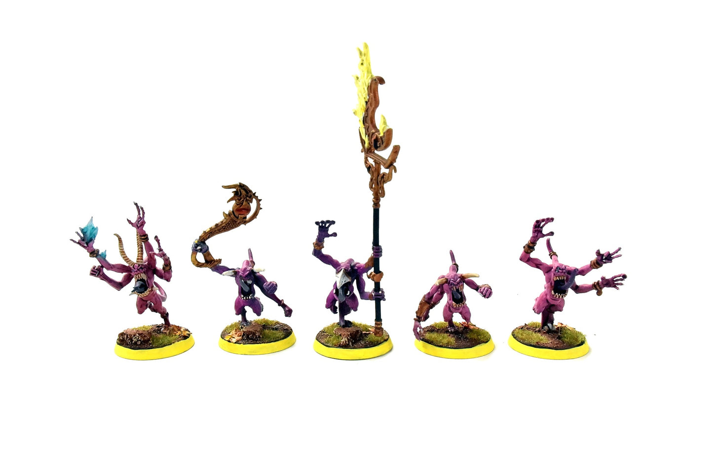 THOUSAND SONS 10 Pink Horrors #7 PRO PAINTED Warhammer 40K