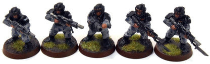 ASTRA MILITARIUM 10 Cadian Shock Troops #9 WELL-PAINTED Warhammer 40K
