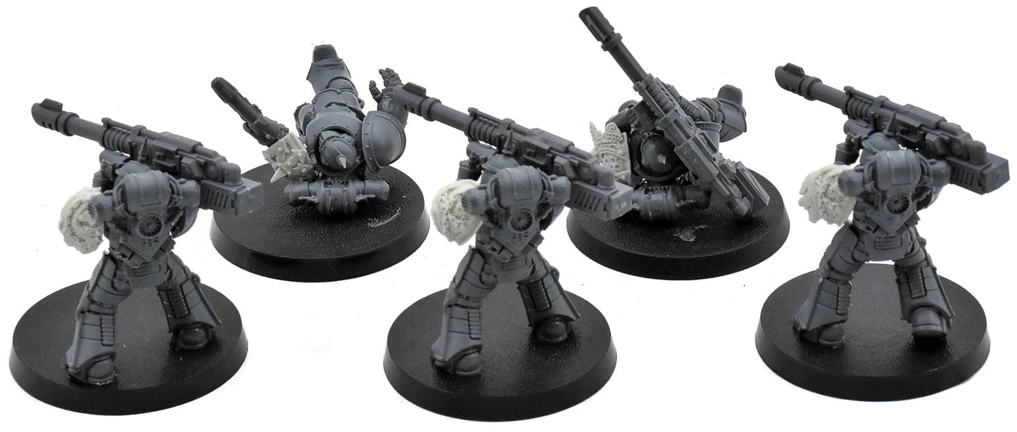CHAOS SPACE MARINES 5 Havocs #1 CONVERTED Warhammer 40K
