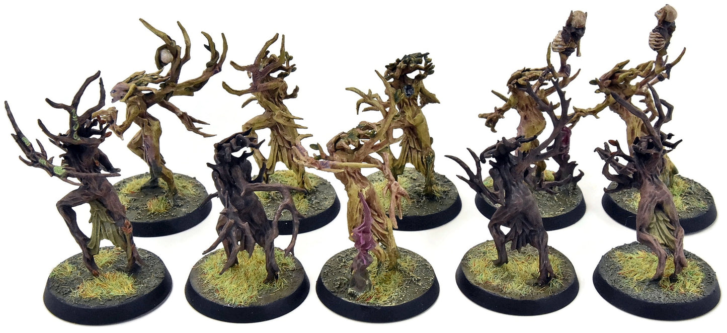 SYLVANETH 10 Dryads #4 WELL PAINTED Sigmar