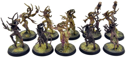 SYLVANETH 10 Dryads #4 WELL PAINTED Sigmar