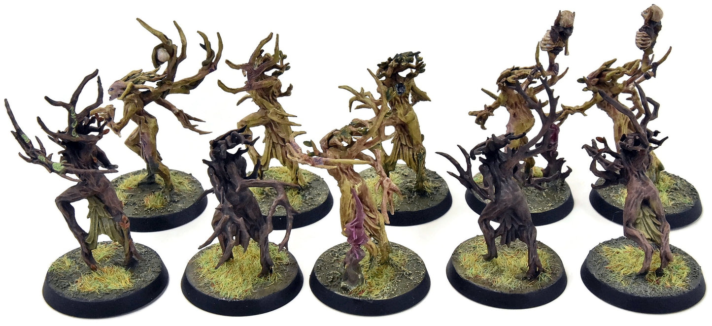 SYLVANETH 10 Dryads #4 WELL PAINTED Sigmar
